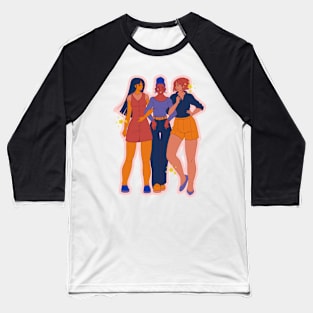 hanging out with the girls! Baseball T-Shirt